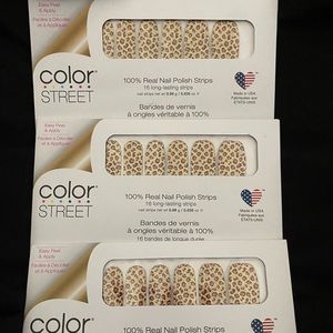 Color Street 3 set -Safari Chic